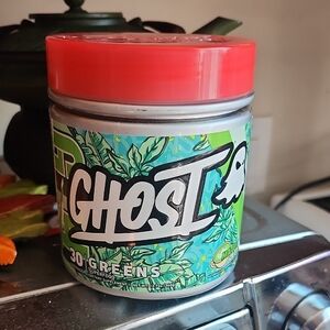 Ghost Greens Superfood with Red Lid